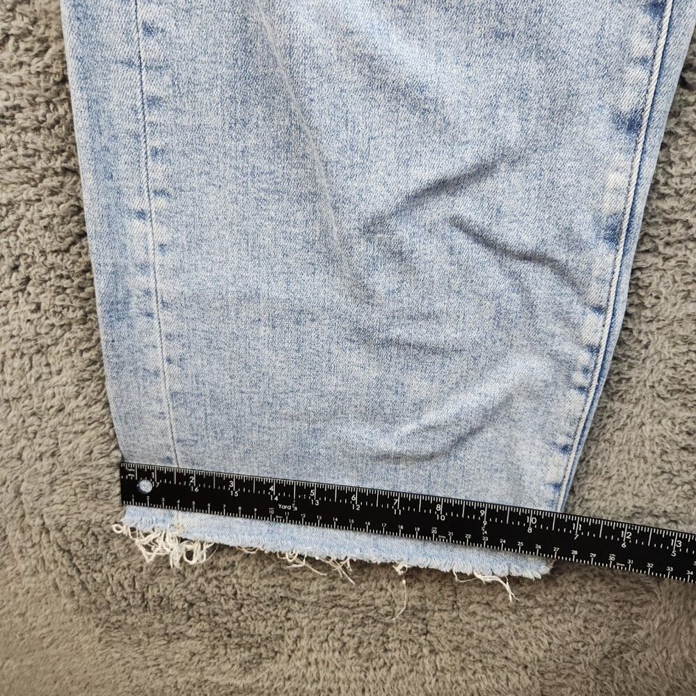 Hidden Nori Wide Leg Stretch Jean Womens Size 24 High Rise Destructed Light Blue - Picture 5 of 9